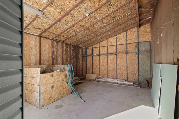 View of storage room