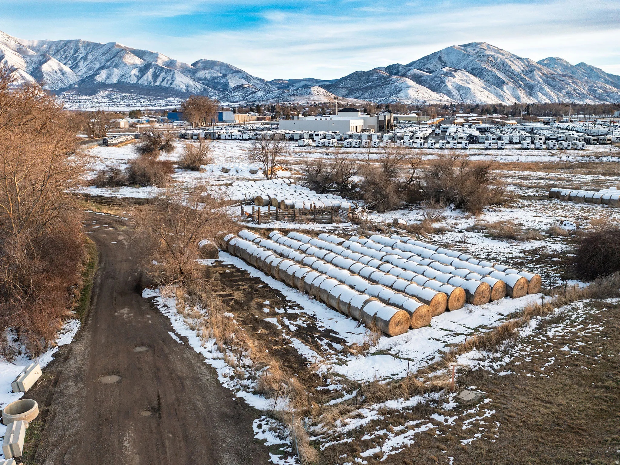 View of mountain background