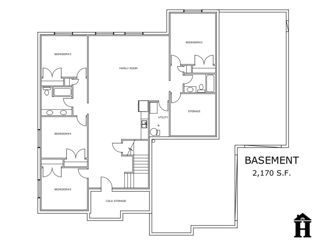 View of floor plan / room layout