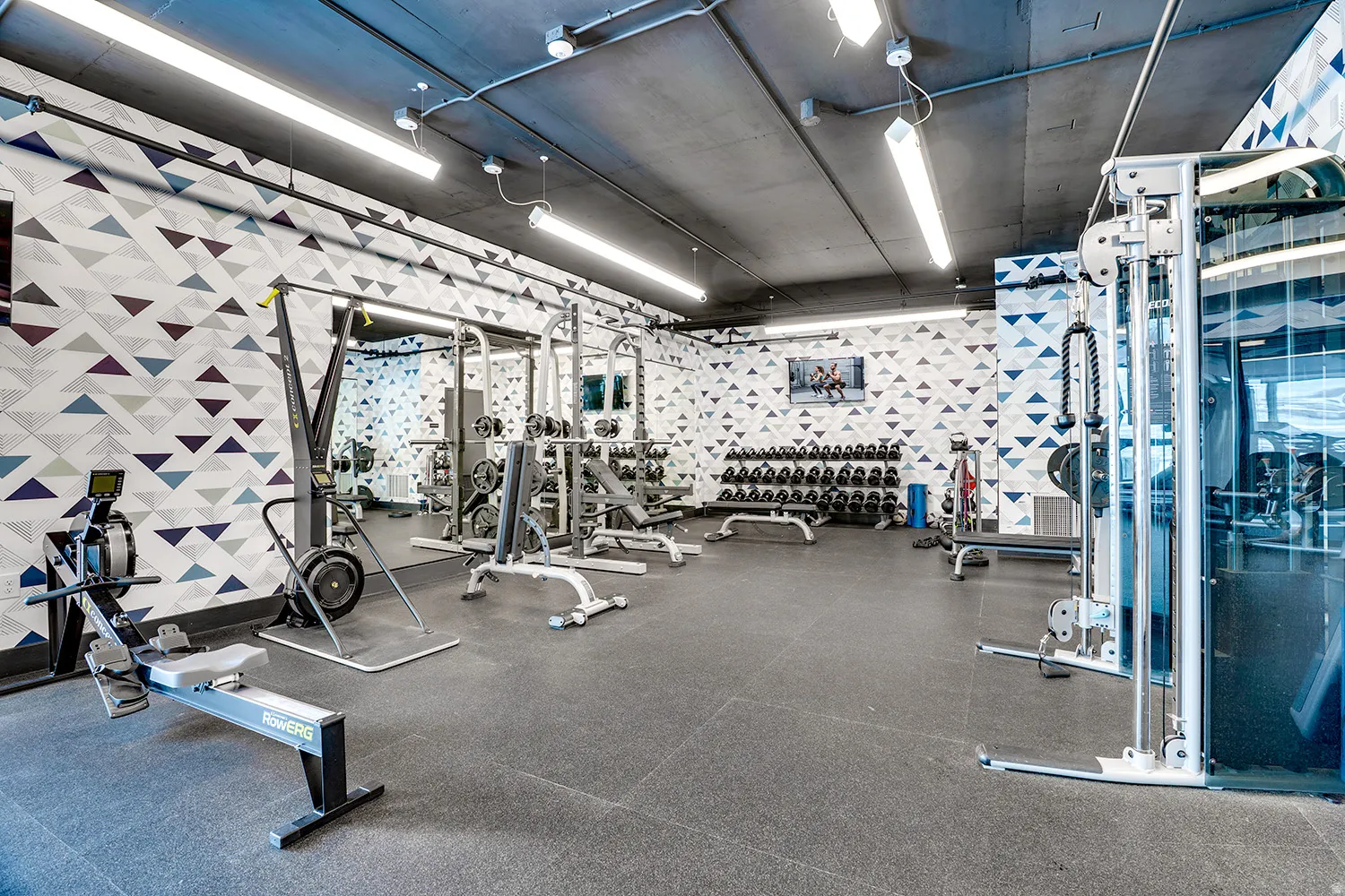 View of gym