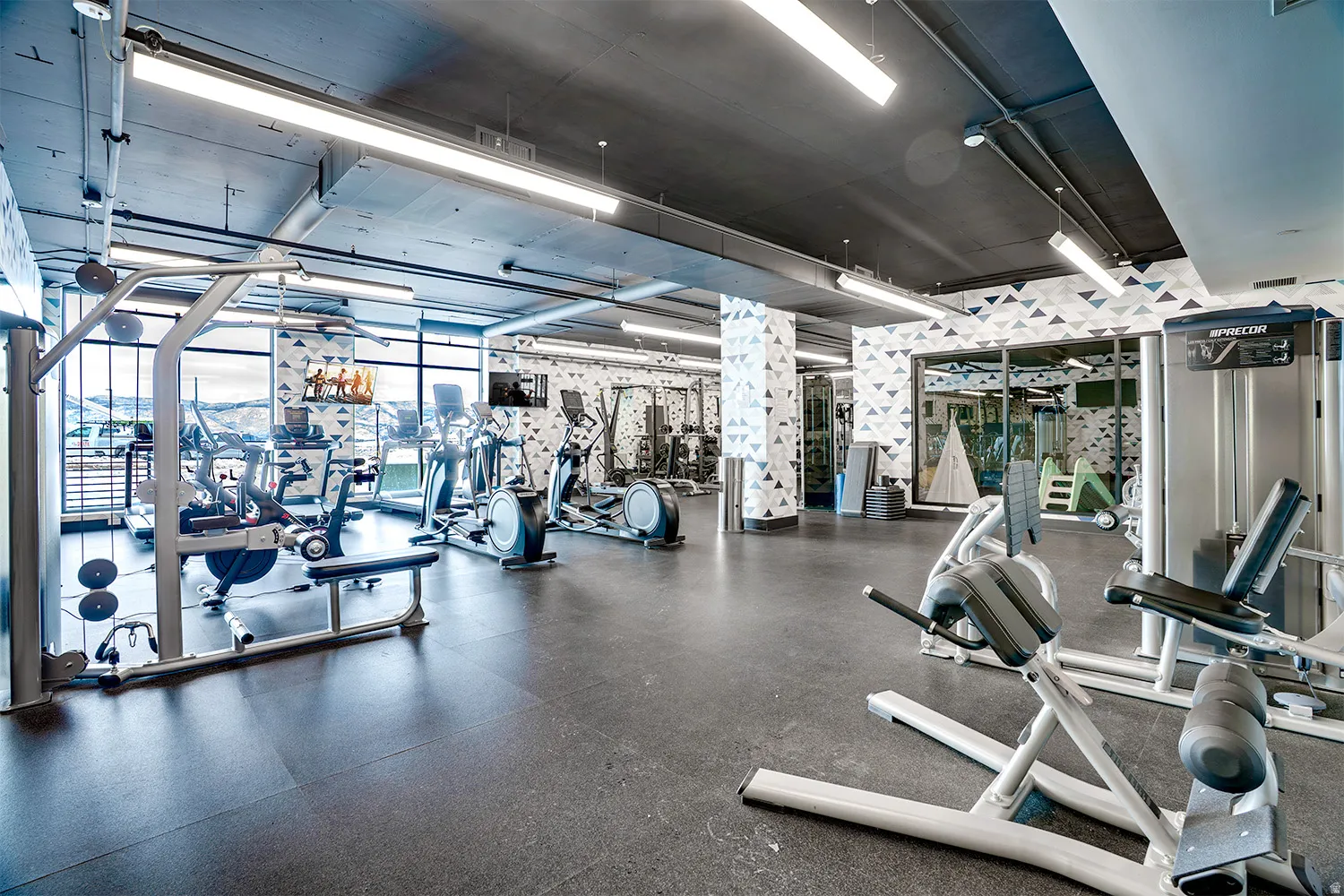 View of gym