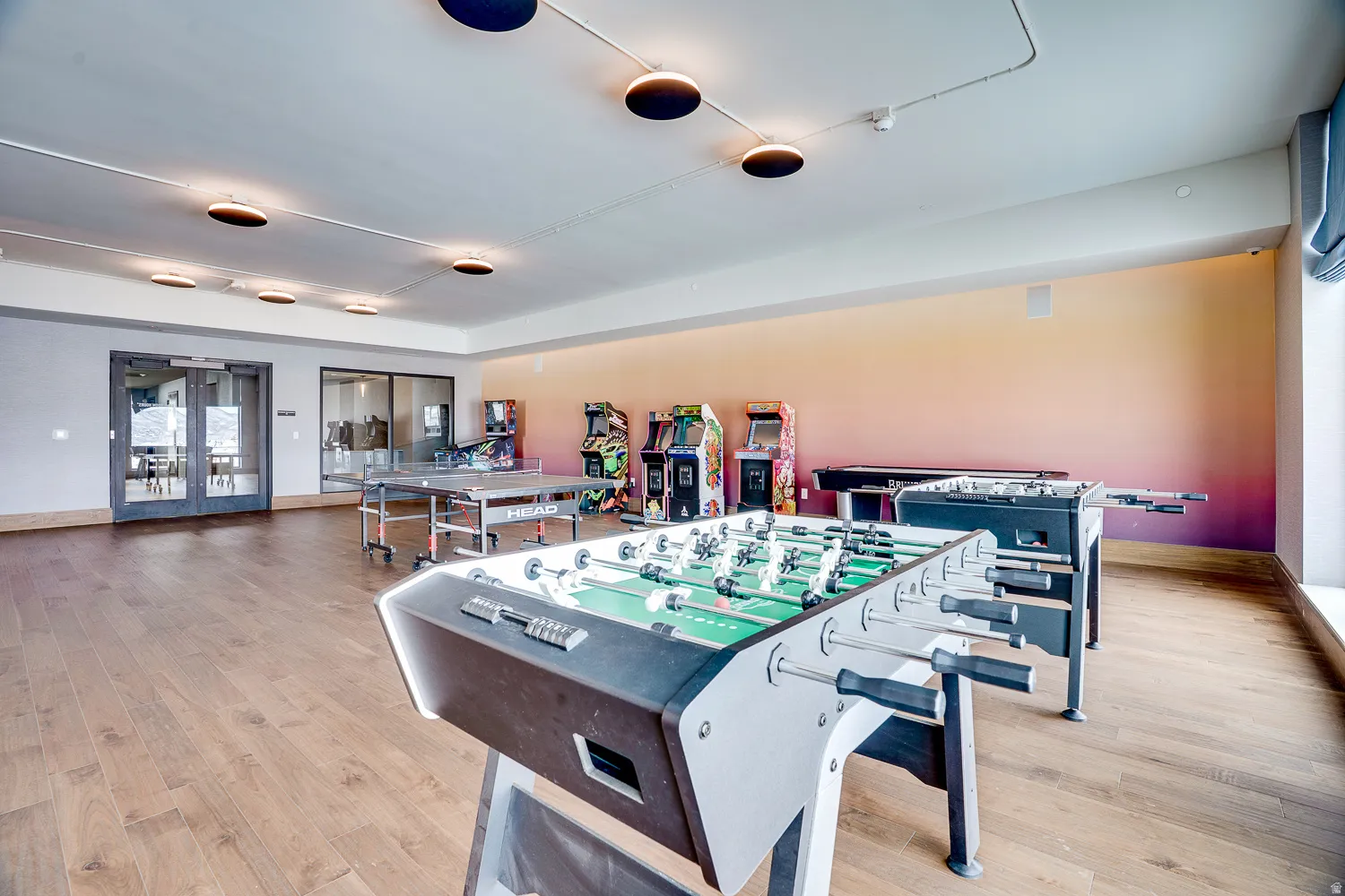 View of game room