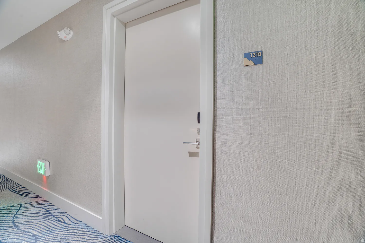Doorway to property