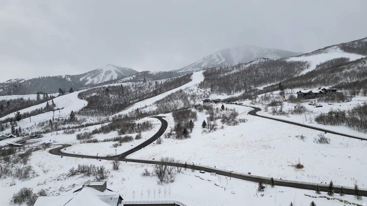 View of mountain backdrop
