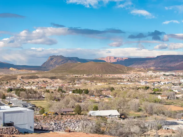 View of mountain background