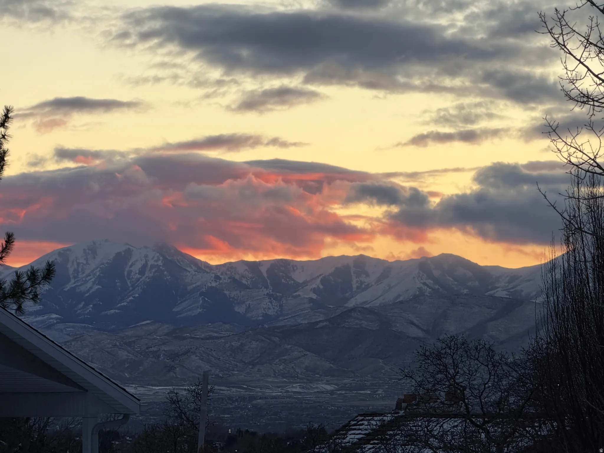 View of mountain backdrop