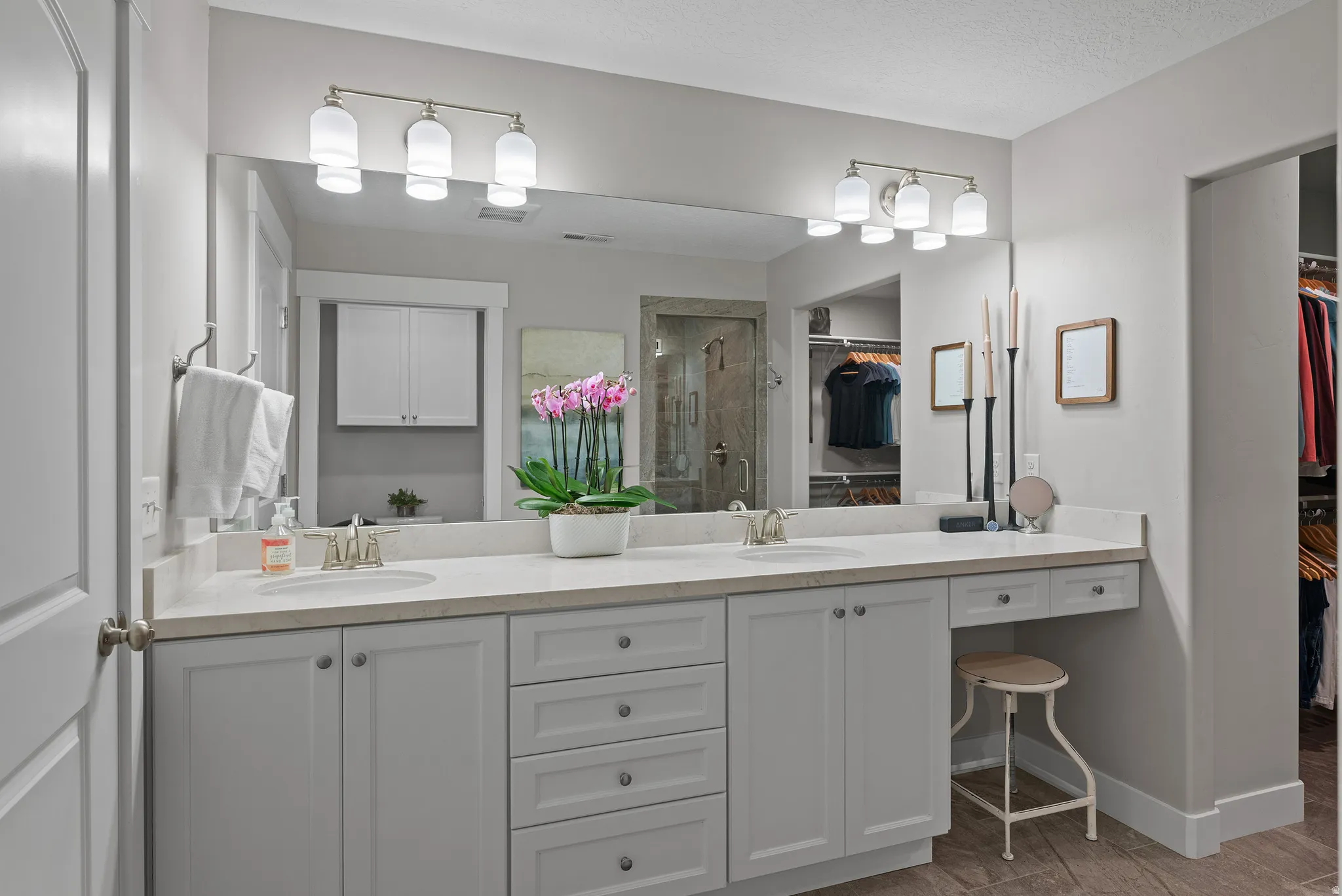 designated area for makeup