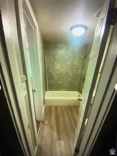 3 bedrooms Full bathroom with walk in shower and wood finished floors