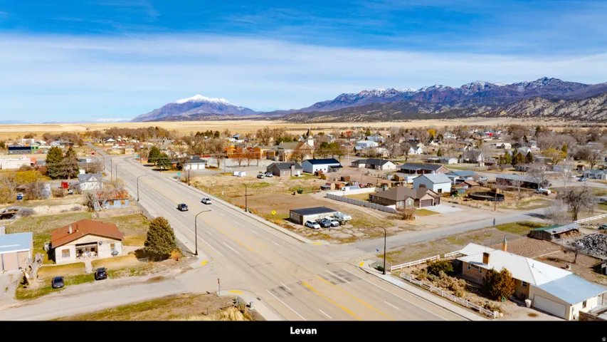 Mountain view with nearby suburban area