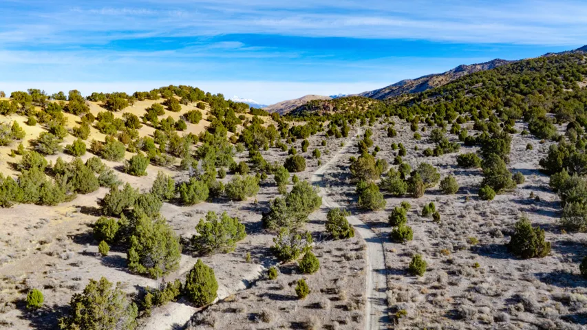 View of mountain background featuring a desert landscape