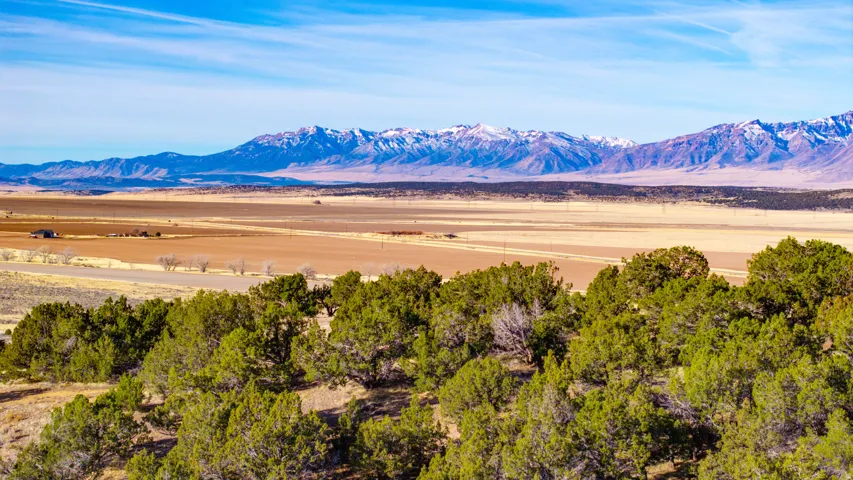 View of mountain backdrop