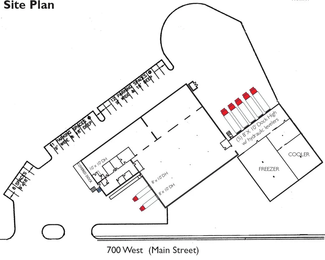 View of floor plan / room layout