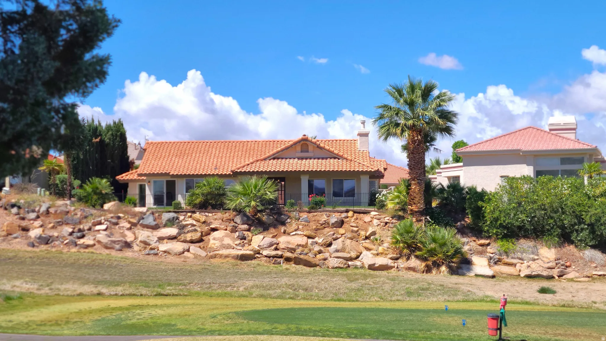 View from the golf course