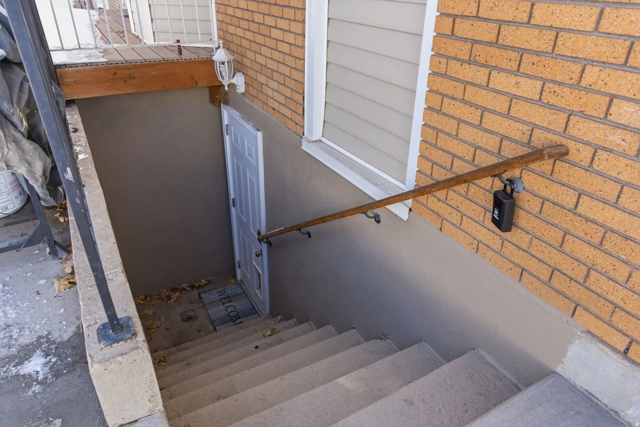 View of stairs