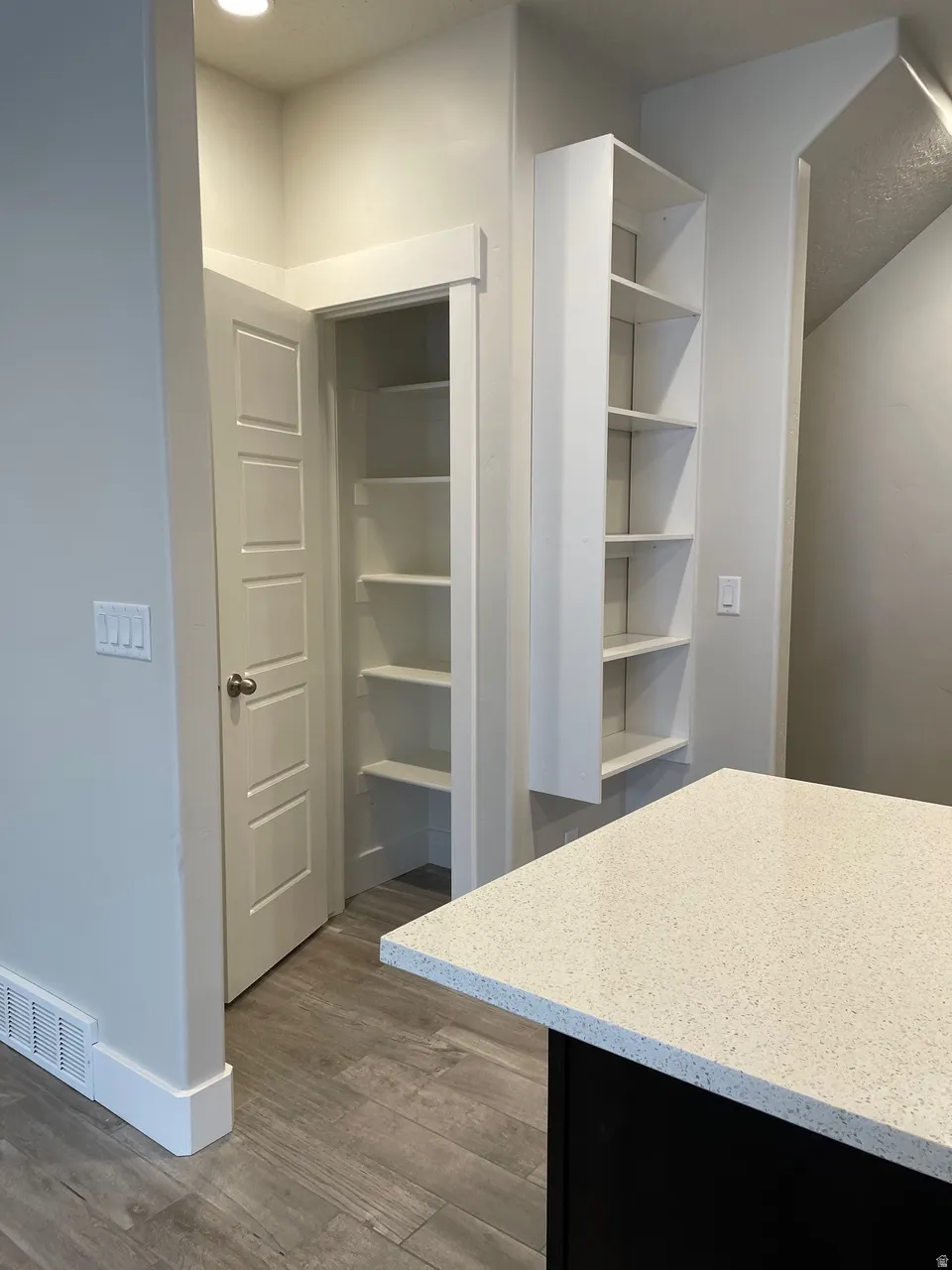 View of storage area