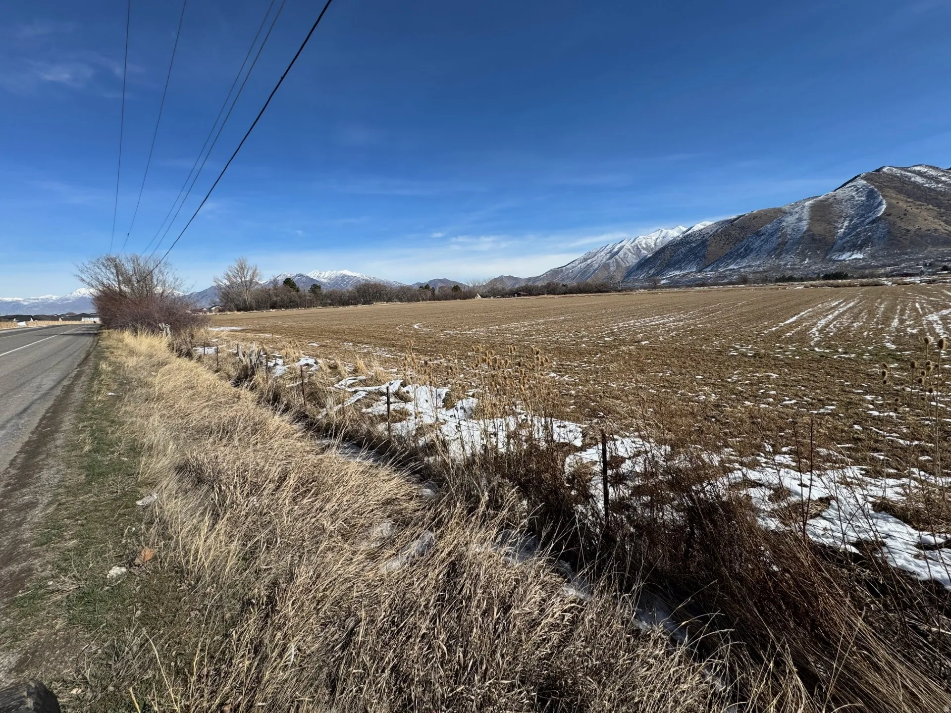 Mountain view featuring rural landscape
