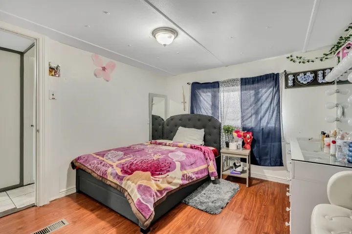 Bedroom featuring light wood-style floors