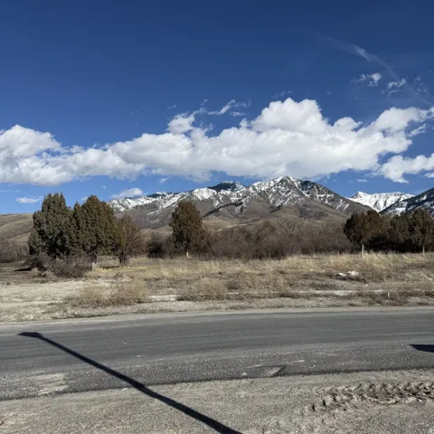 View of mountain background