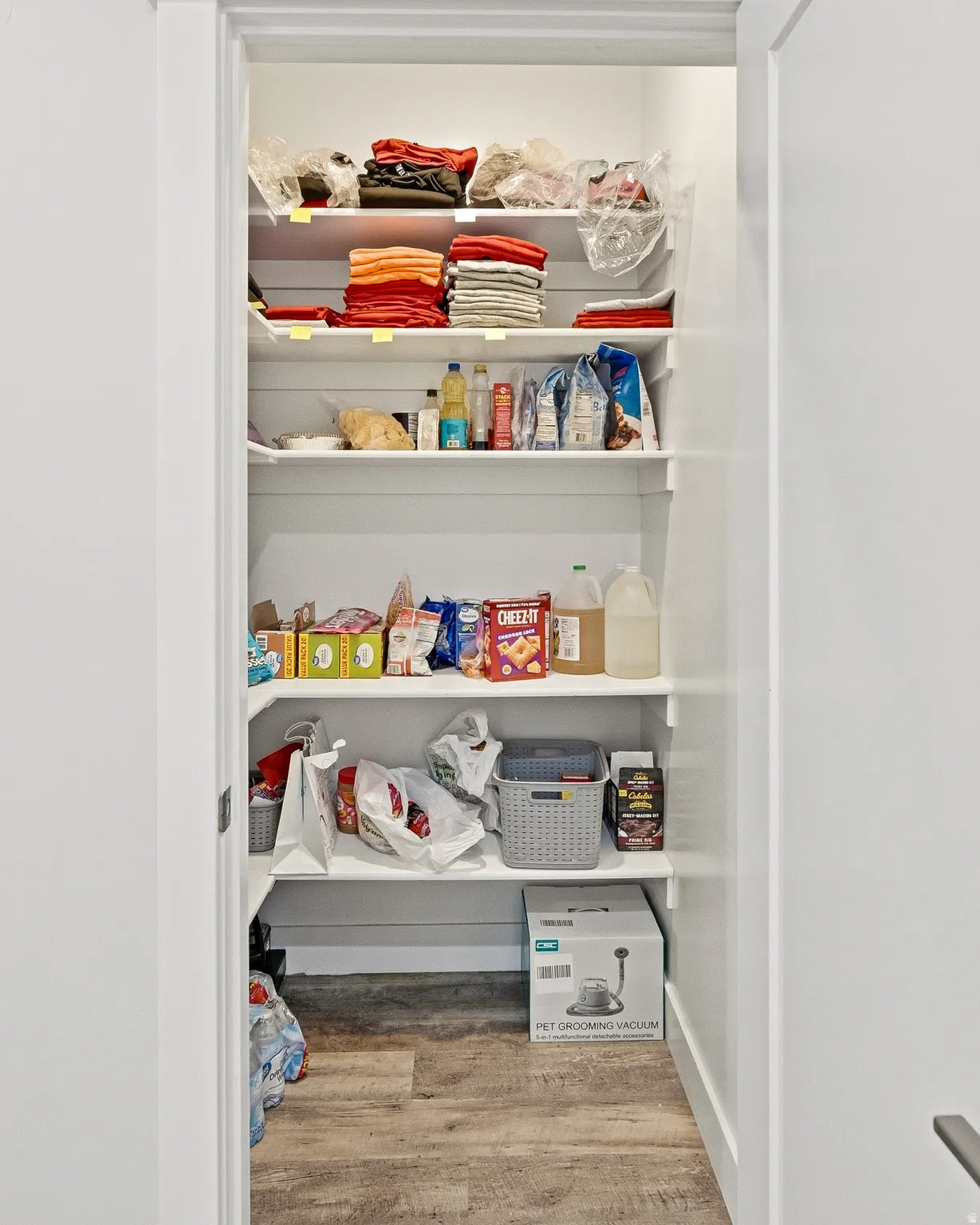 View of storage area