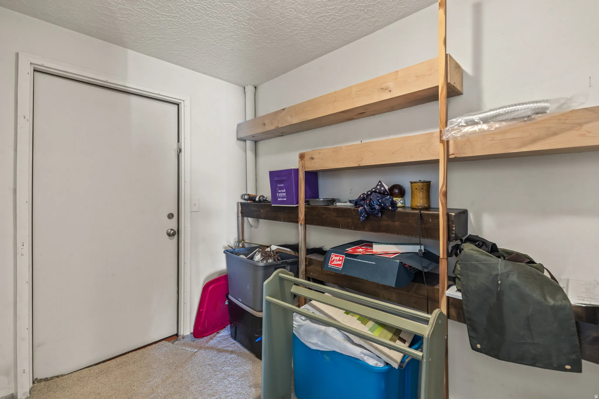 View of storage area