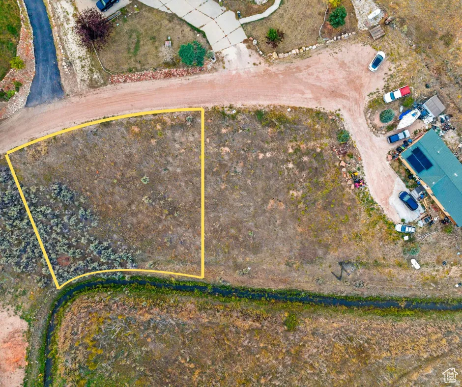 View of property location featuring property parcel outlined
