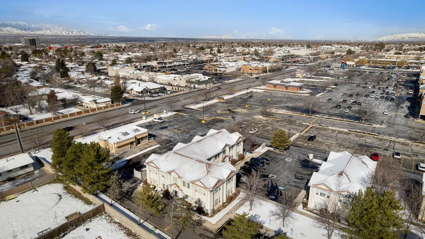 Aerial overview of property's location