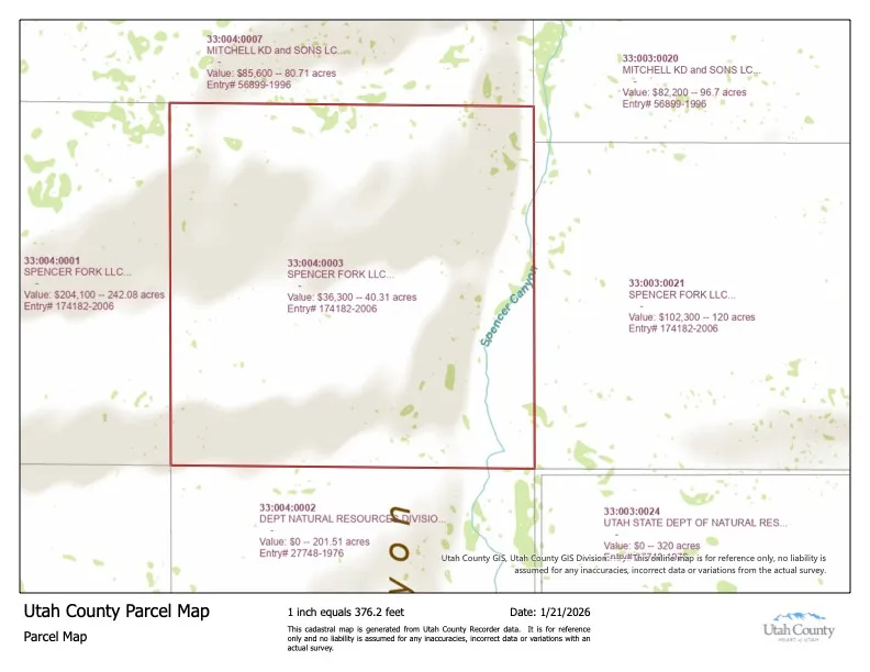 33:004:0003 - Map Parcel 2