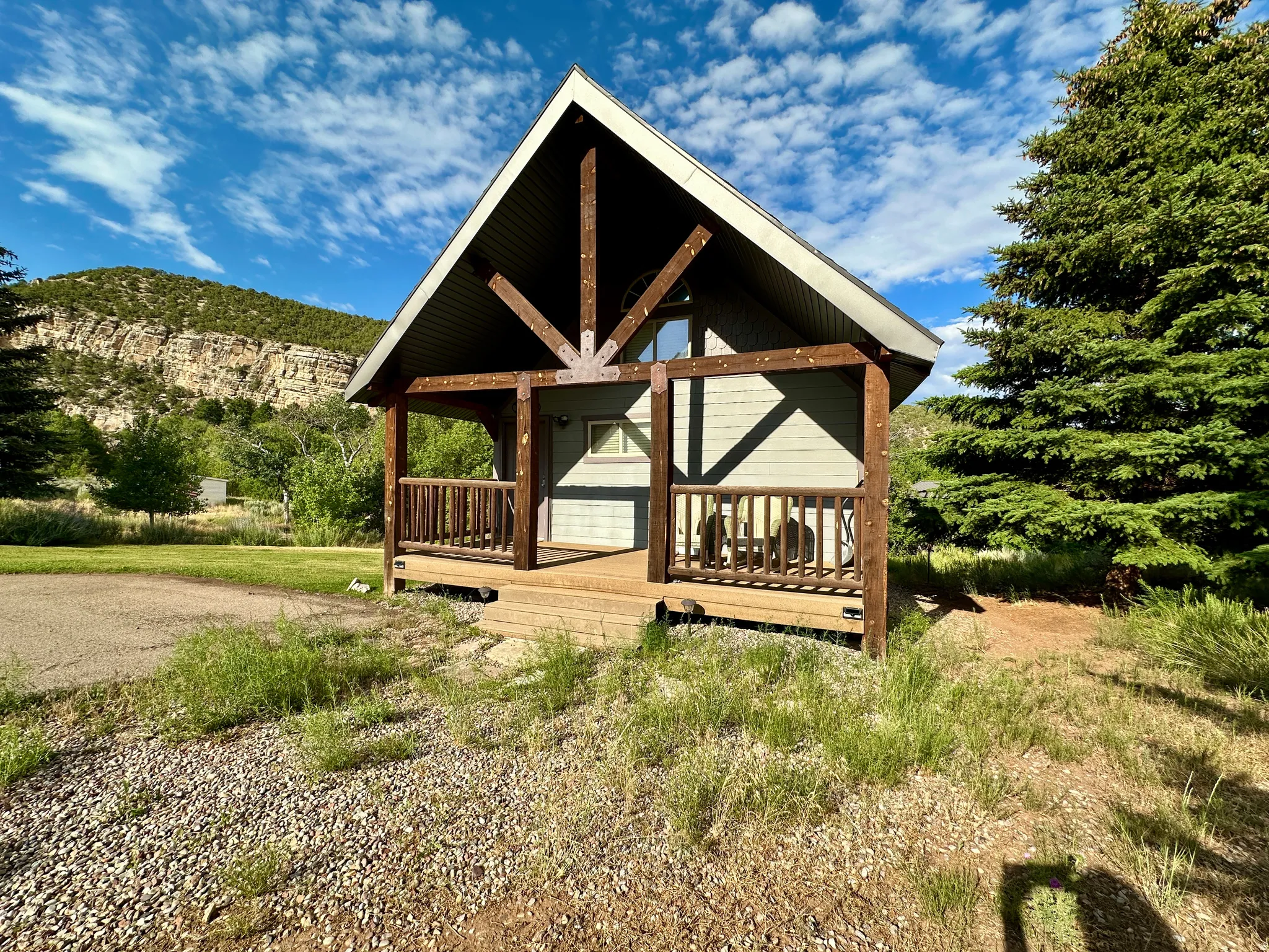 Surrounding community featuring a mountain view