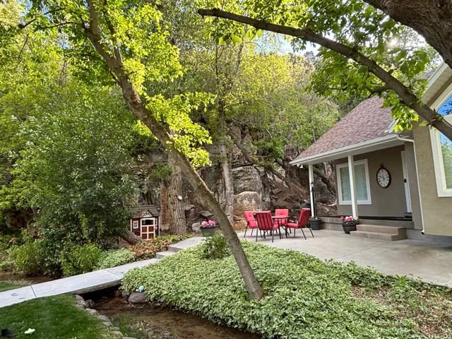 Back patio
