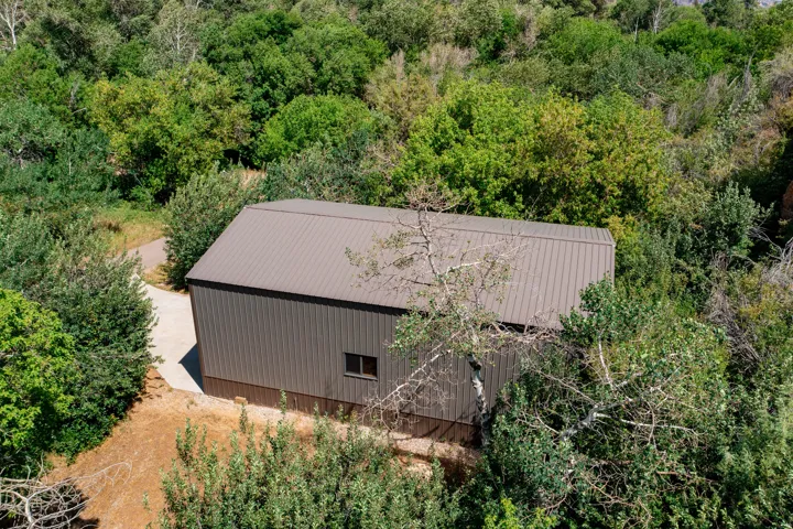 RV garage aerial
