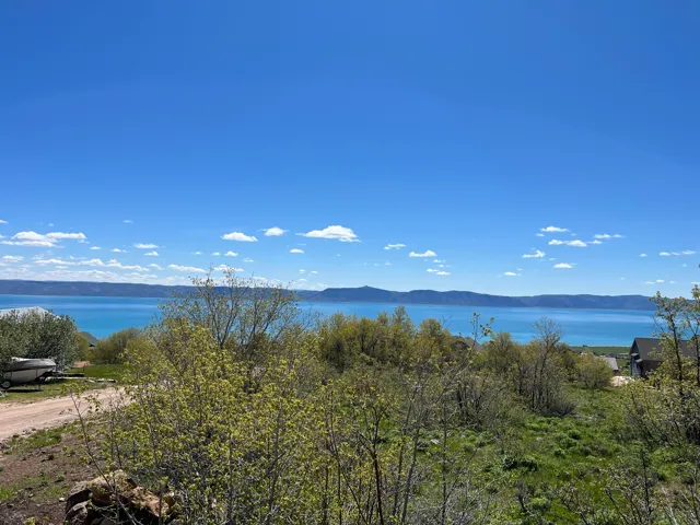 Water view featuring a mountain backdrop