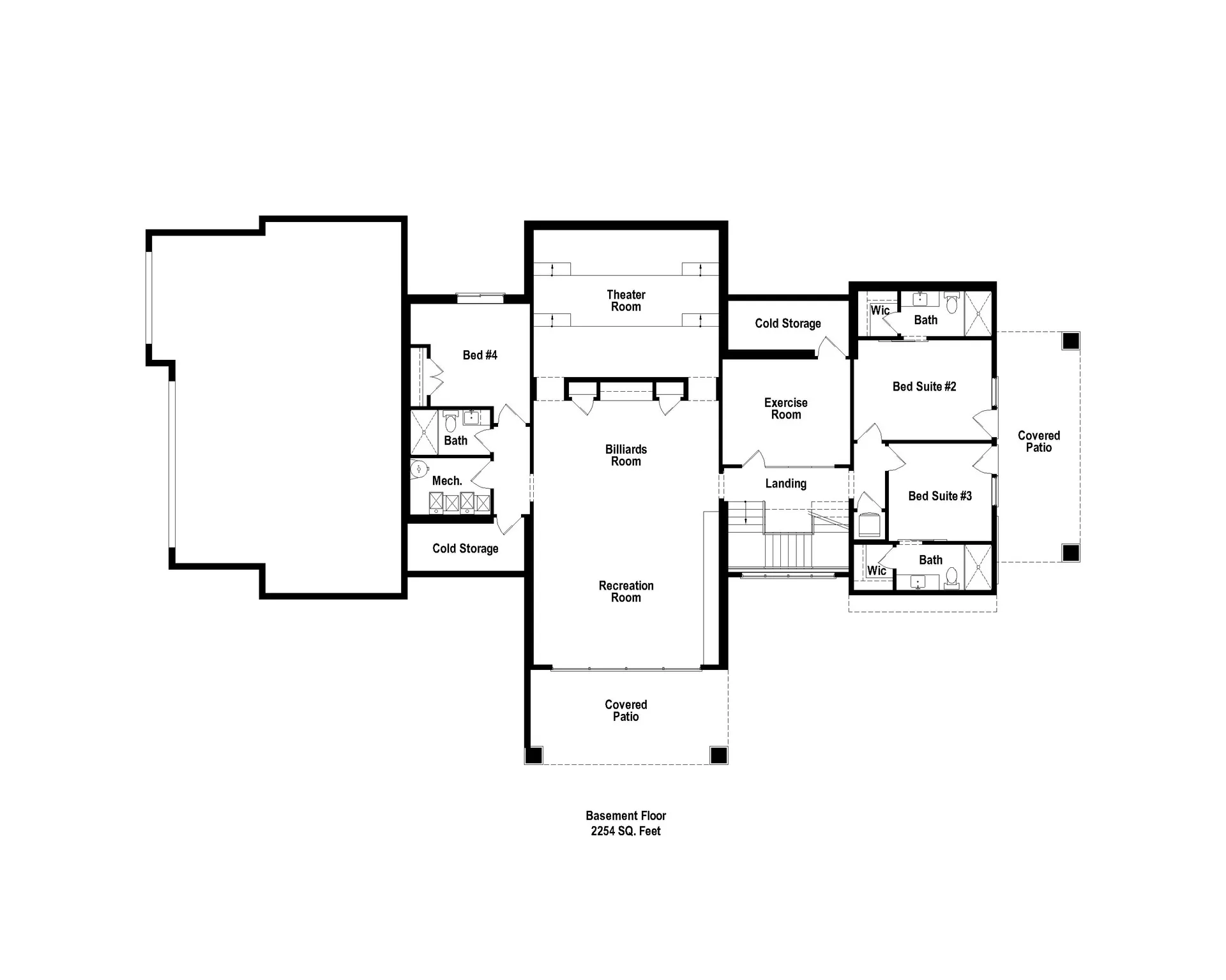 View of floor plan / room layout