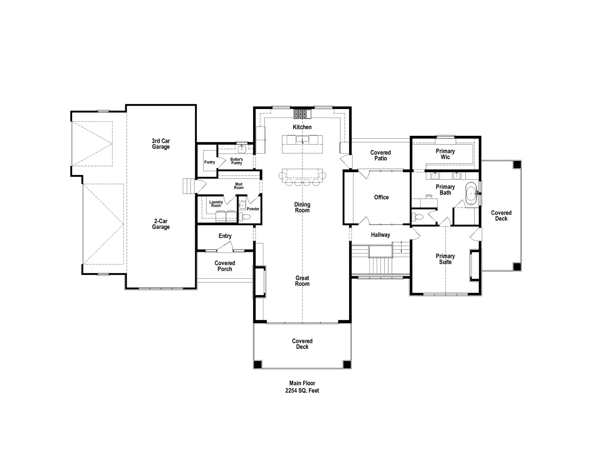 View of home floor plan