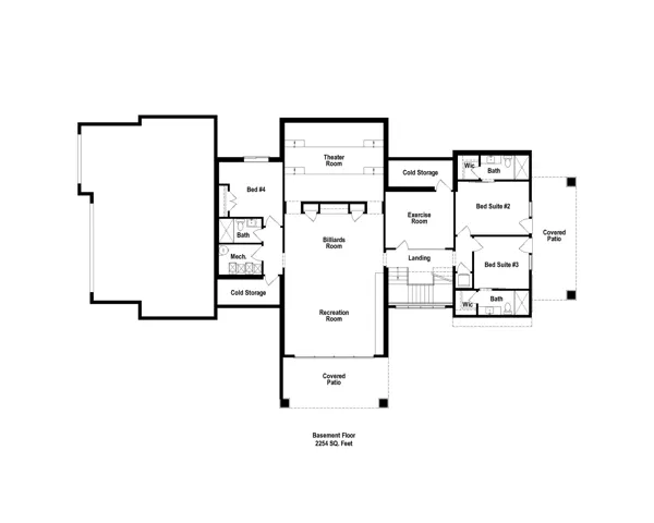 View of floor plan / room layout