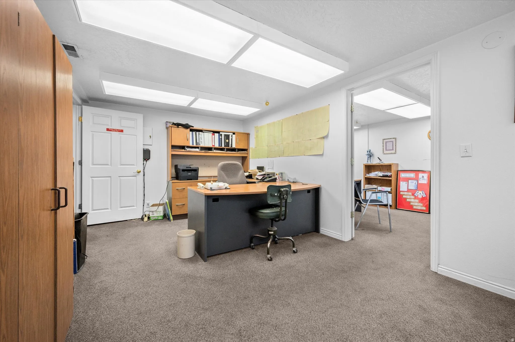 Extensive Office #2 with room for team meetings, client consultations, or a work area
