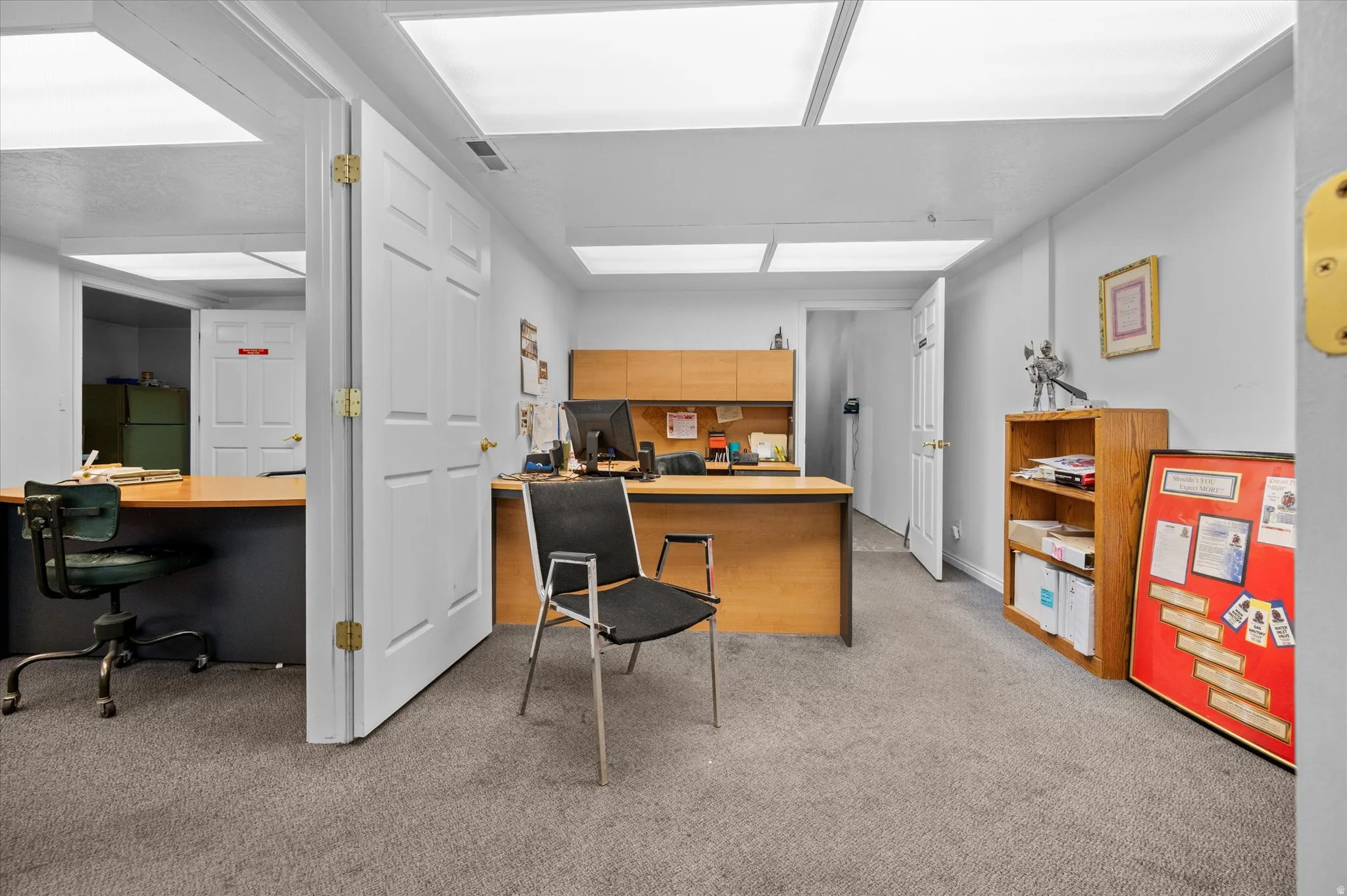 Large Dual Office areas connected with a door for separation