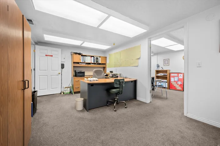 Extensive Office #2 with room for team meetings, client consultations, or a work area