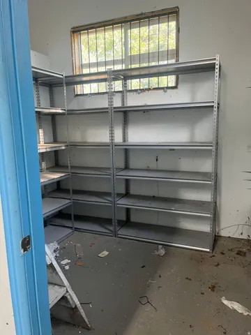 Additional View of  enclosed emptied rear storage room