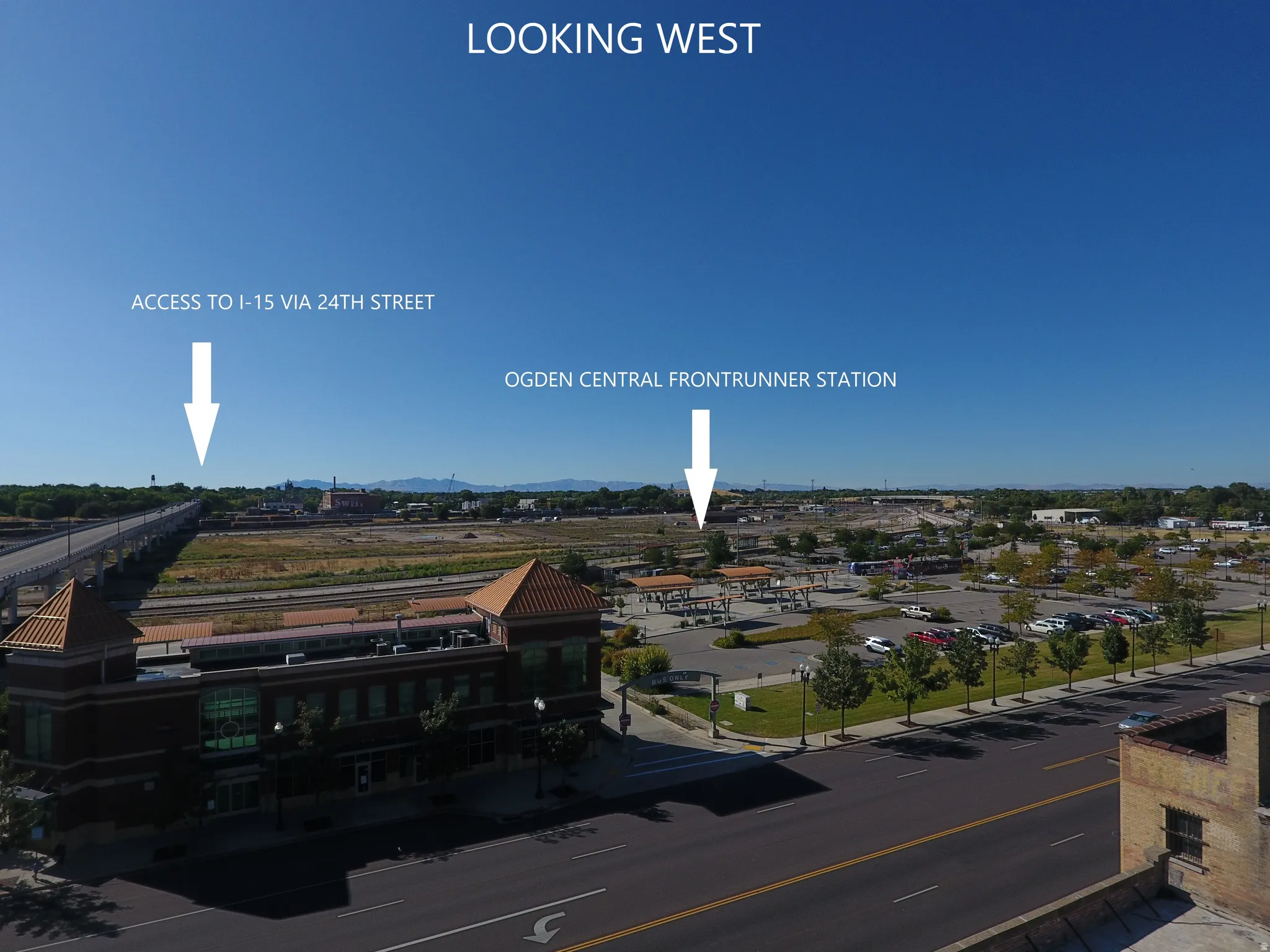 Bird's eye view of mountains