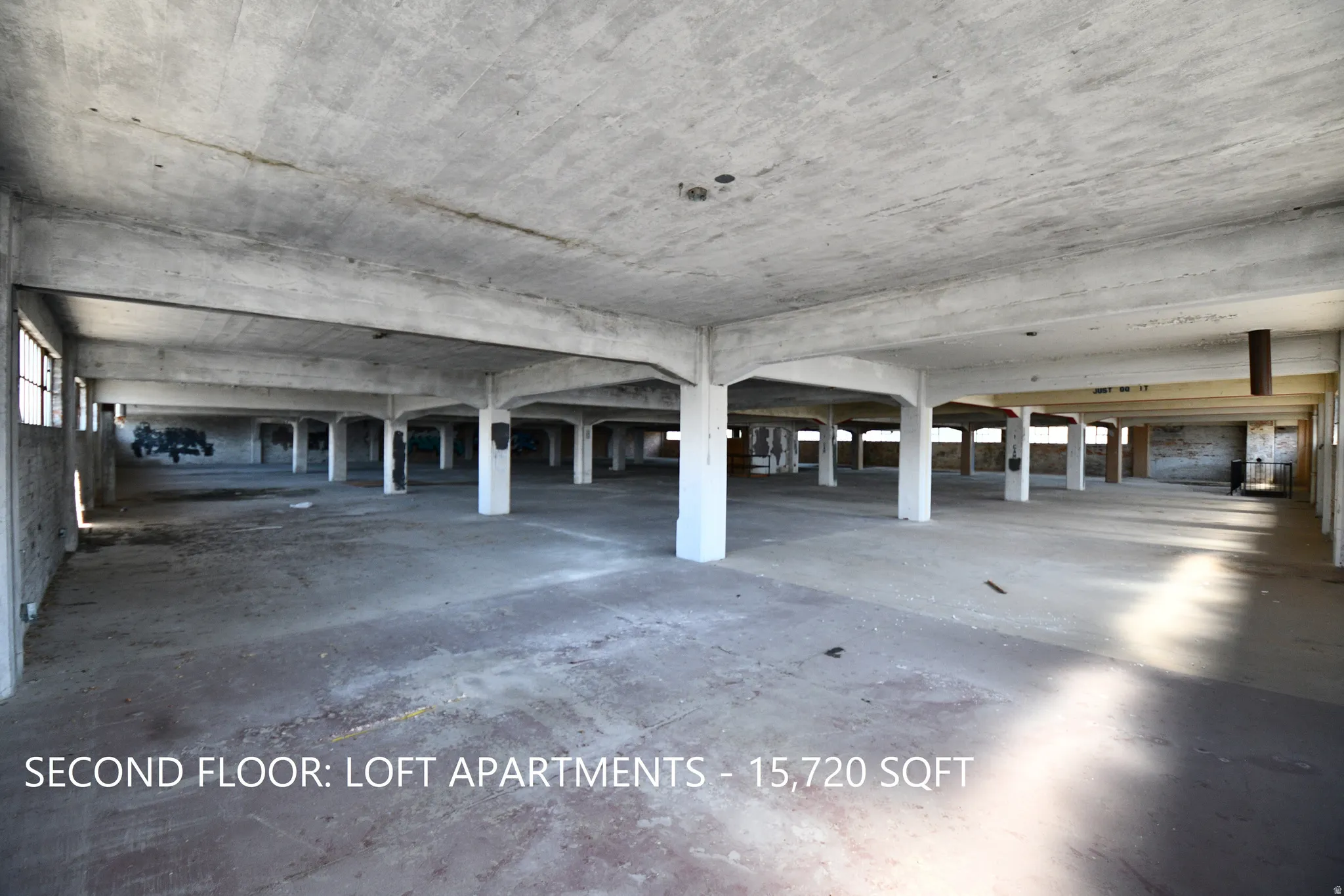 View of parking deck