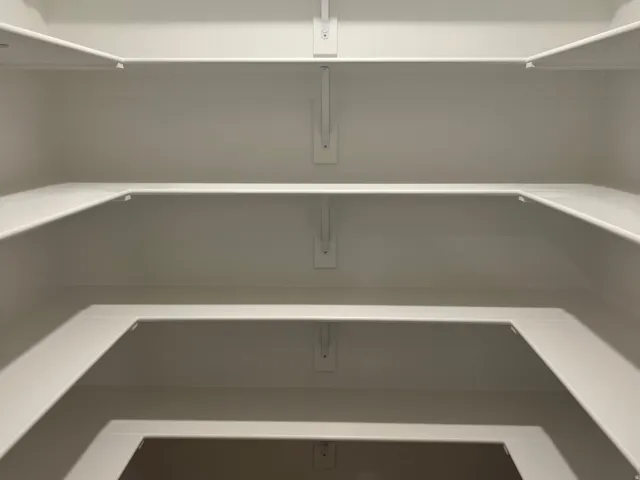 View of storage area