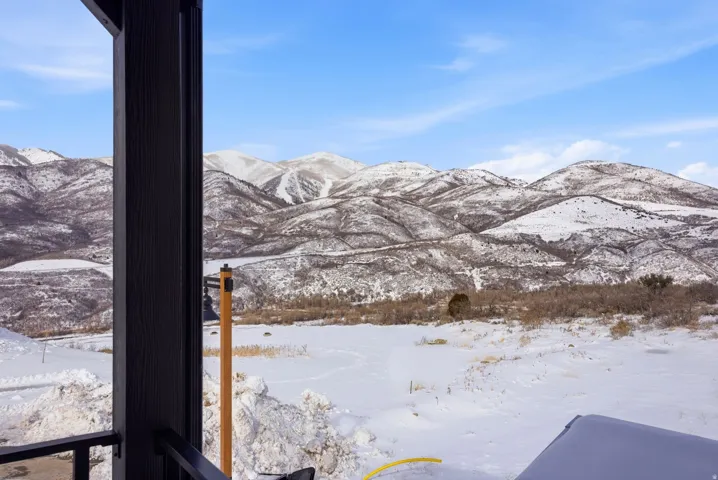 View of mountain backdrop