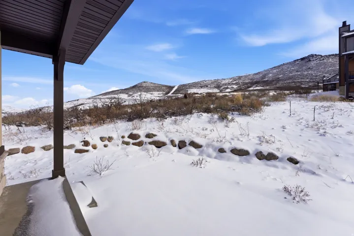 View of mountain backdrop