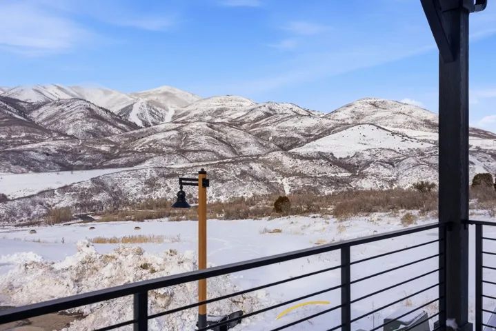 View of mountain background