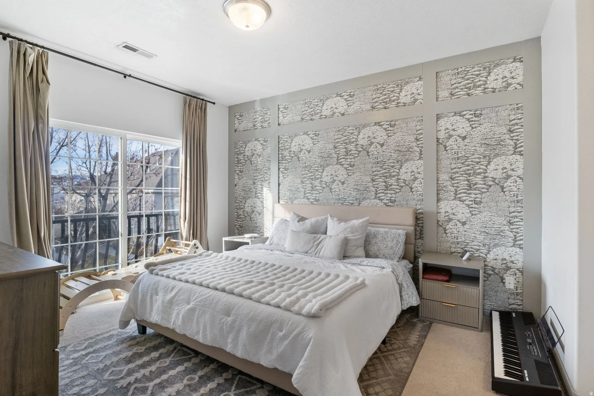 Master Bedroom featuring carpet floors