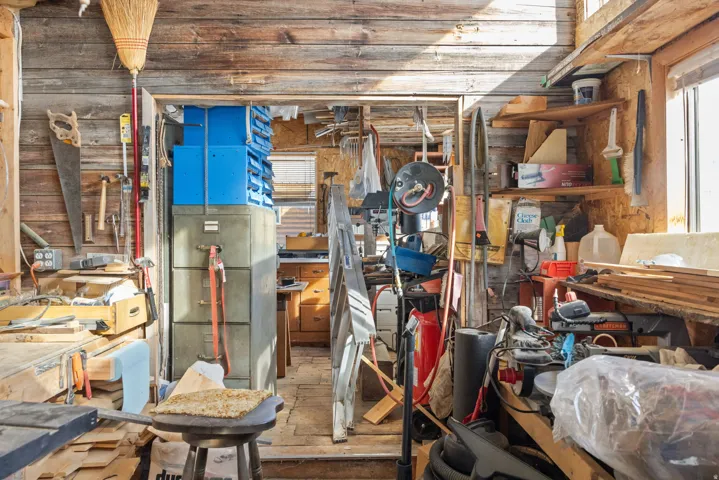 View of storage room