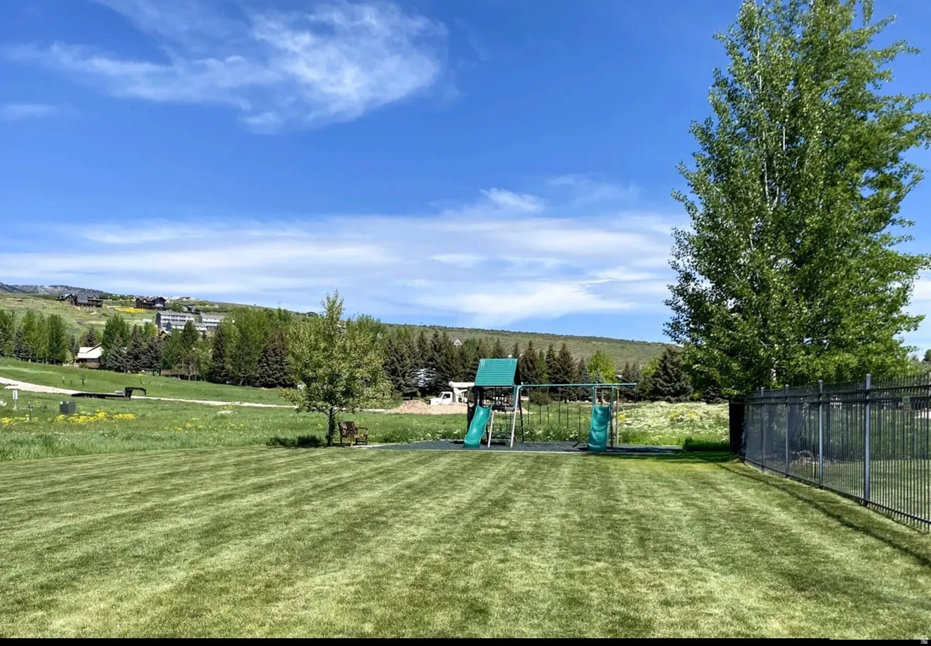 View of community with a playground