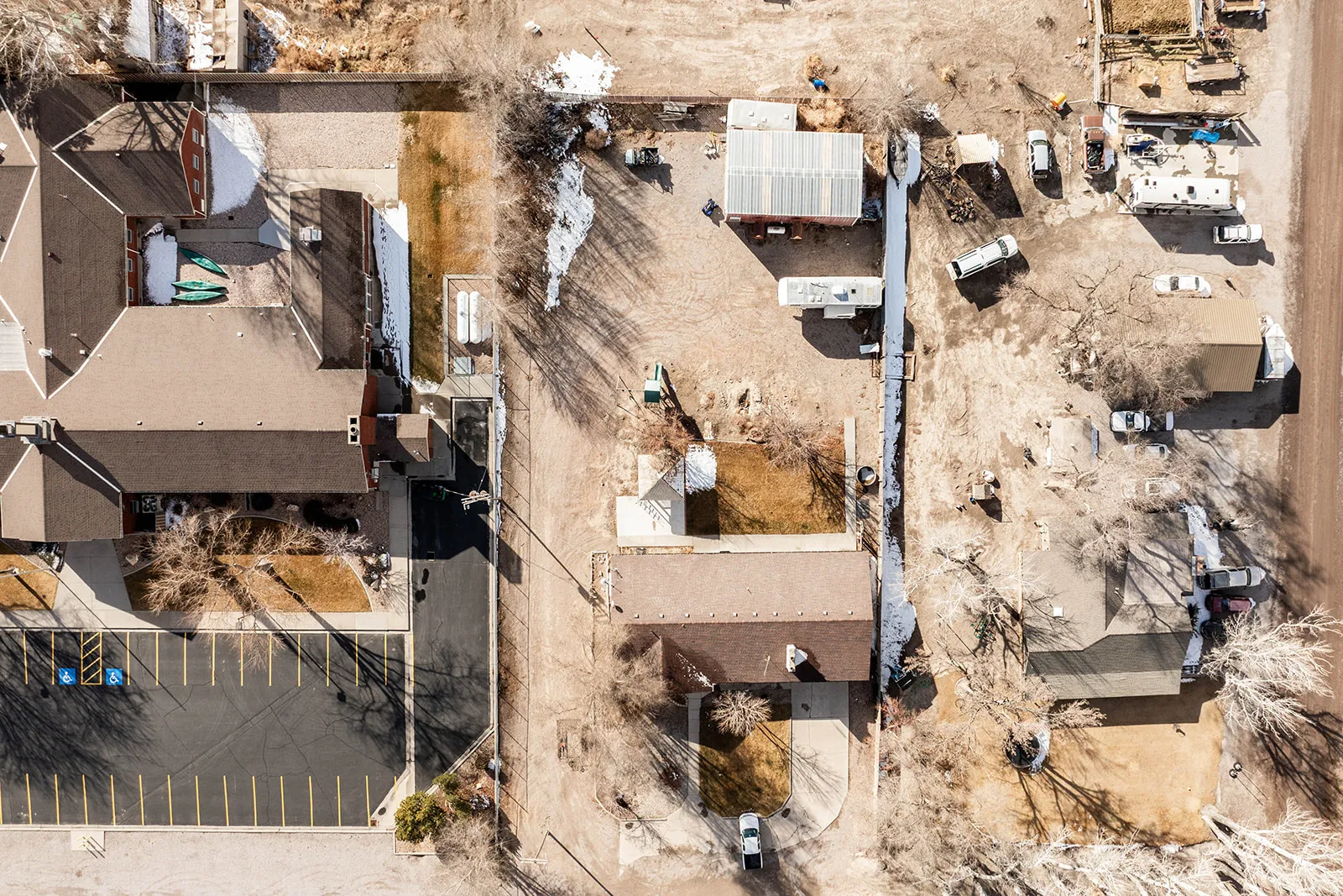 Drone / aerial view
