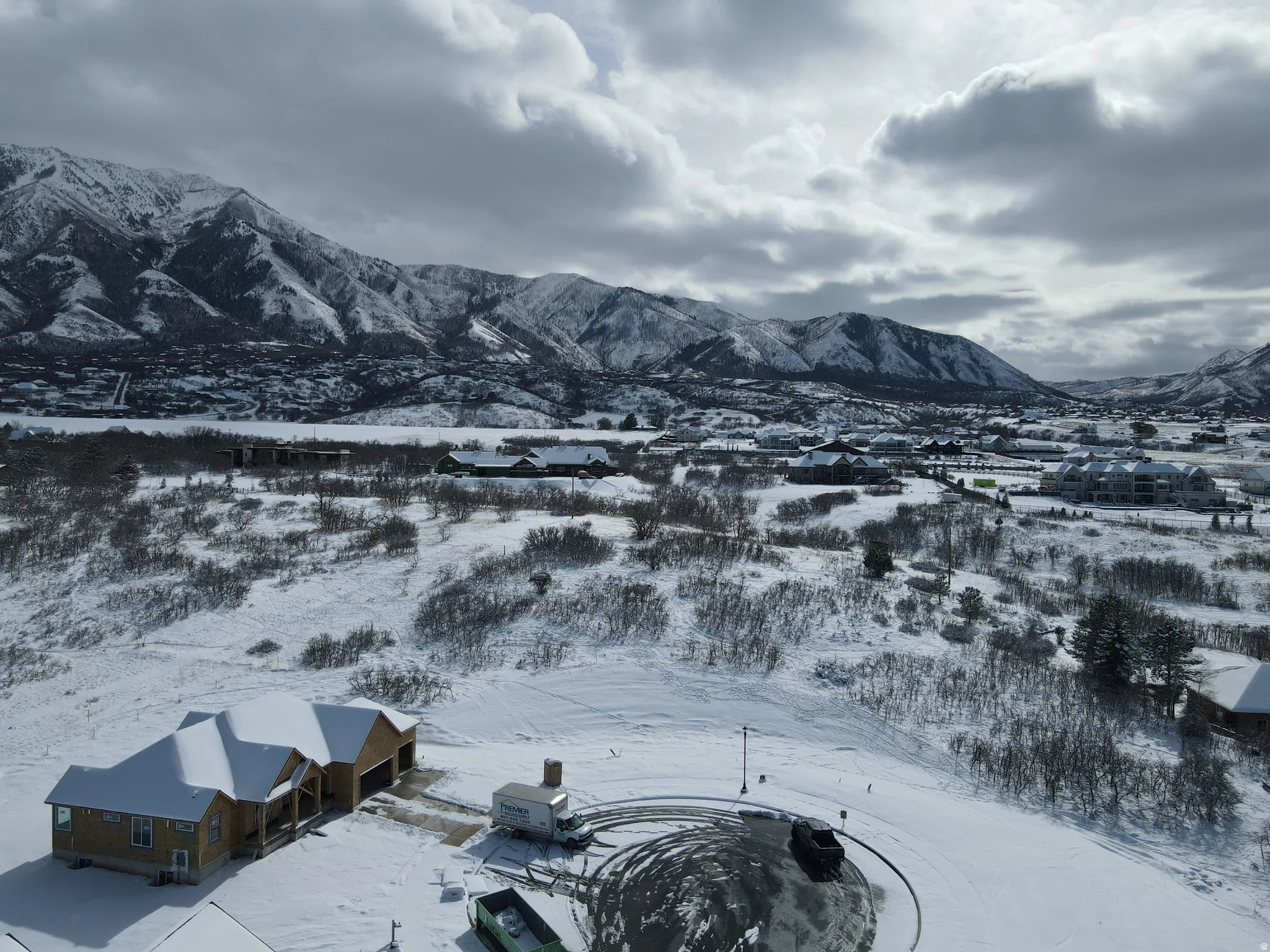 View of mountain backdrop