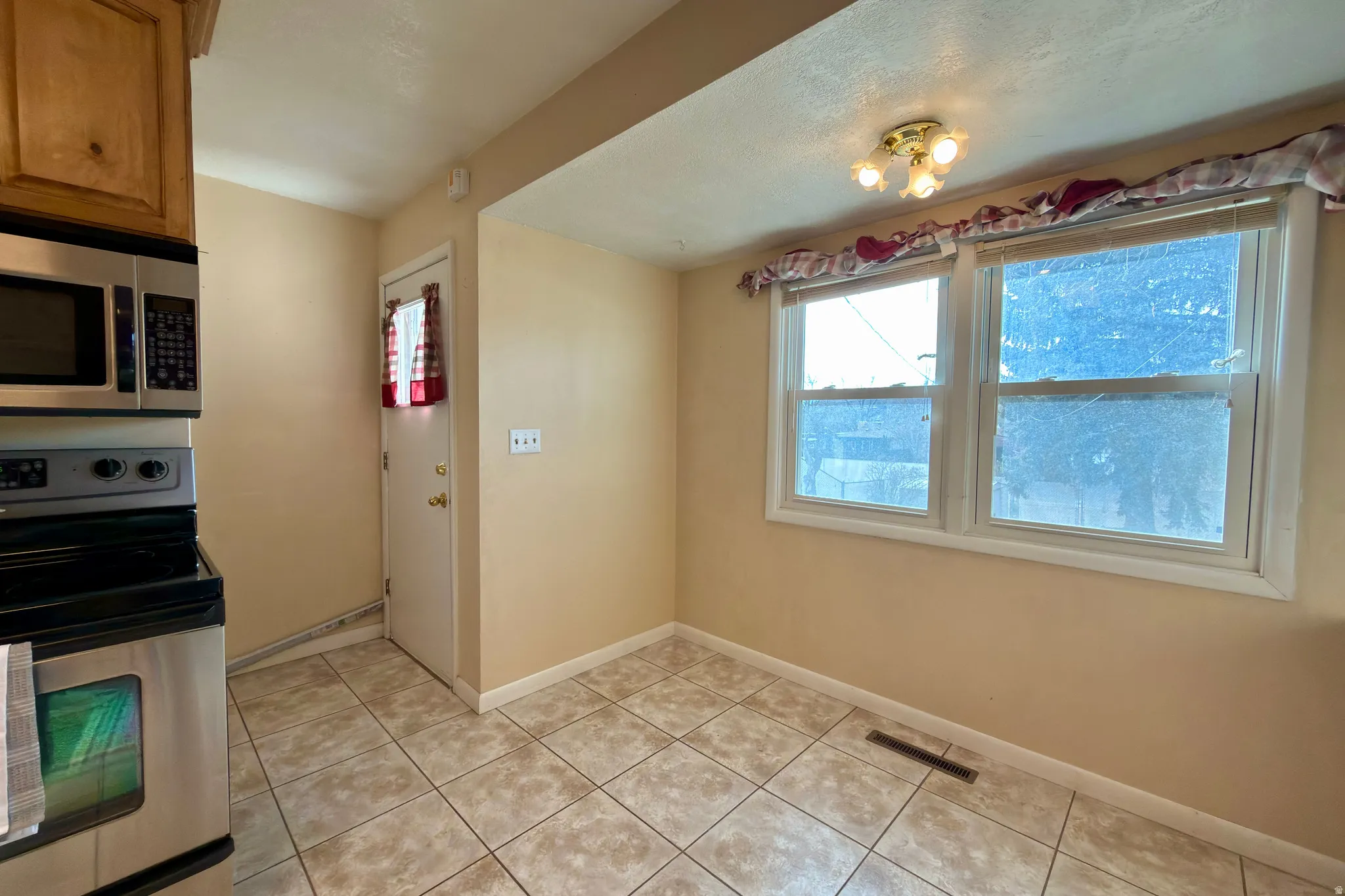 Kitchen dining area.
